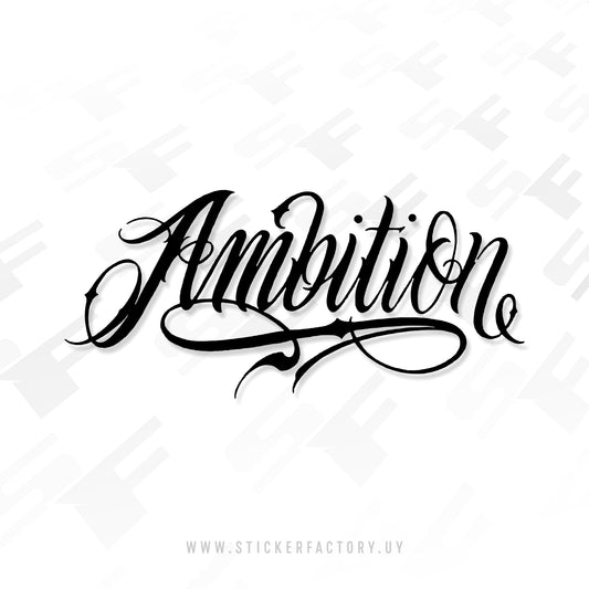 Sticker AMBITION