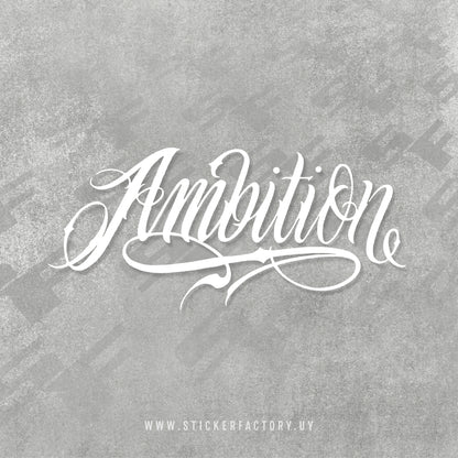 Sticker AMBITION