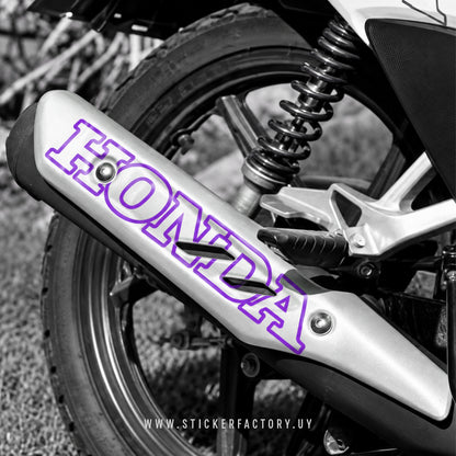 Sticker HONDA cubre escape