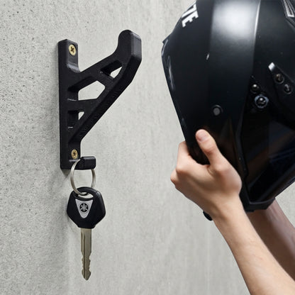 Soporte para casco y llaves