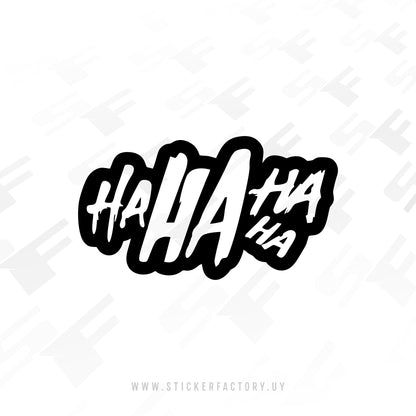 Sticker Jocker "HAHAHA"