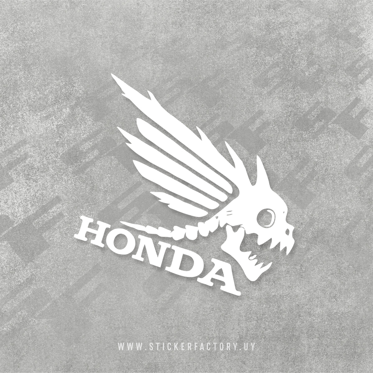 Sticker HONDA SKULL