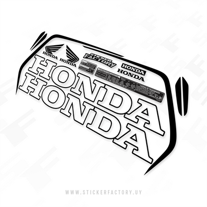HONDA Wave S (Diseño 2021 con Laterales Honda)