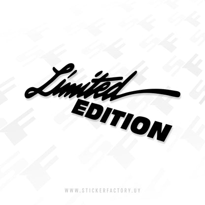 Sticker LIMITED EDITION