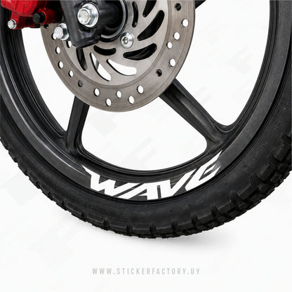 STICKER "WAVE" PARA LLANTAS (1 UNIDAD)