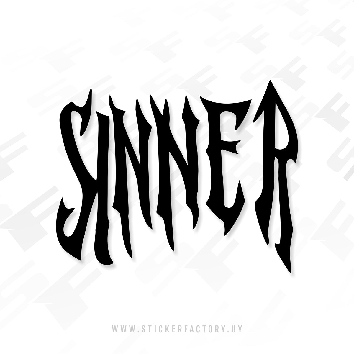 Sticker SINNER