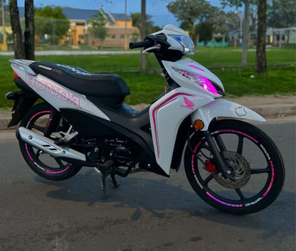 HONDA Wave S (Diseño 2021 con Laterales Honda)